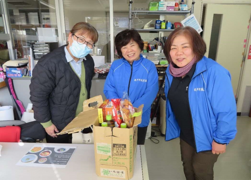 食品配布 牟田子ども食堂様