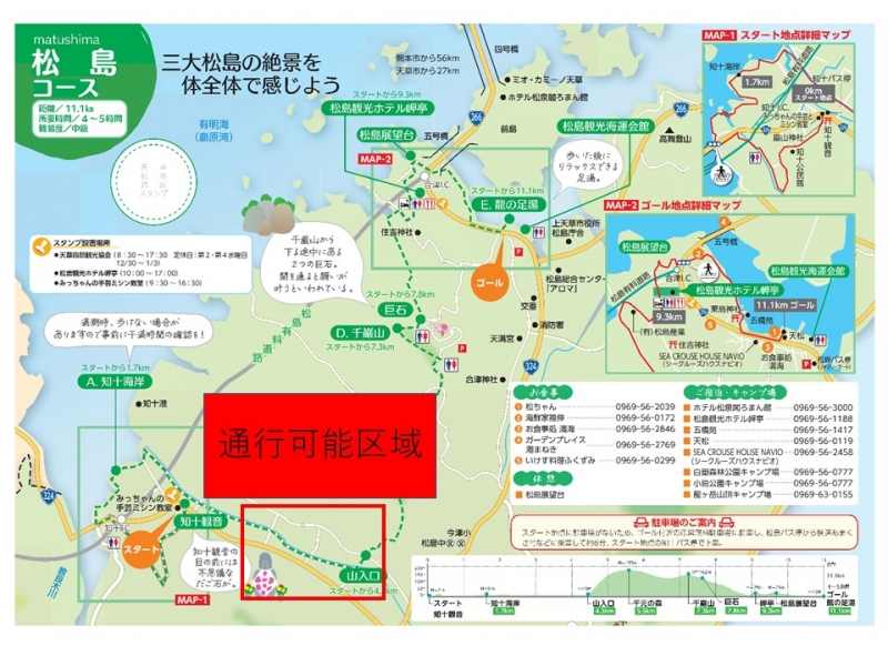 通行可能箇所