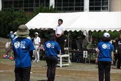「湯島小・中学校・島民合同体育大会に参加しました」に関する画像です